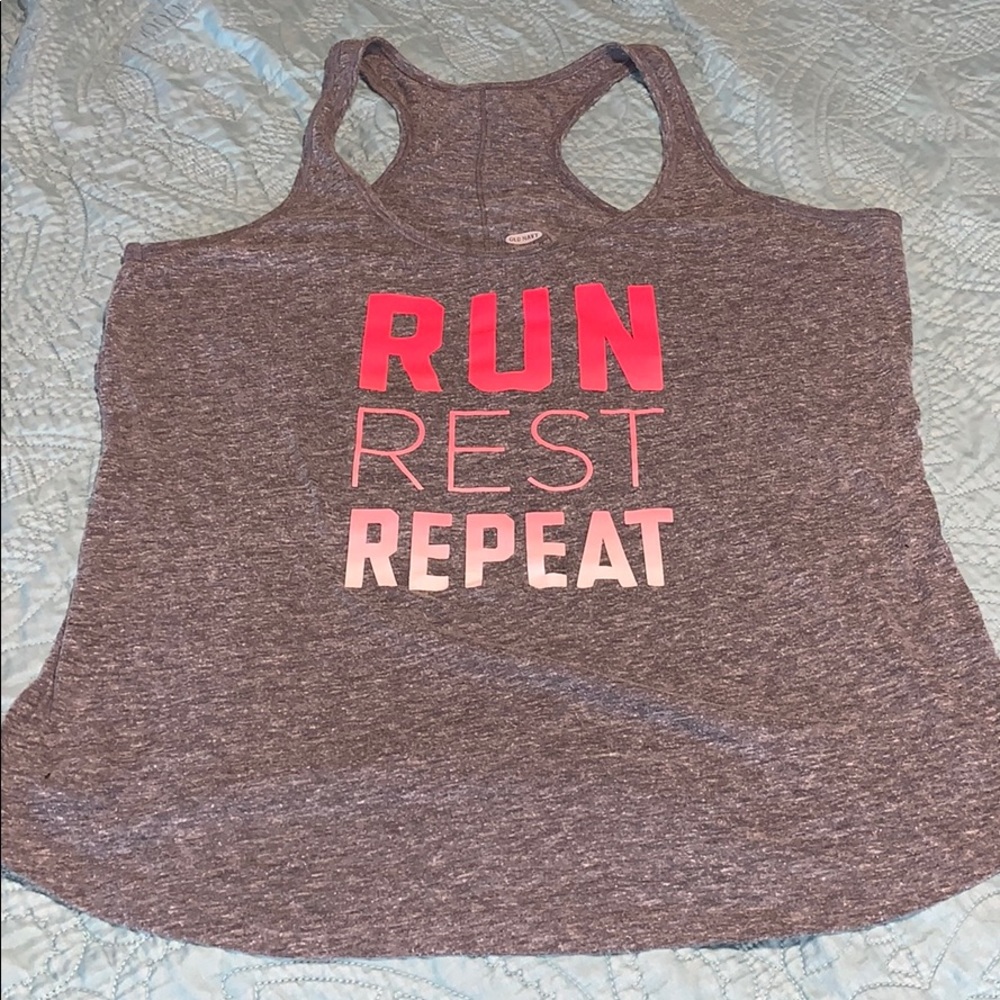 🌻“Run Rest Repeat” Active Tank🌻